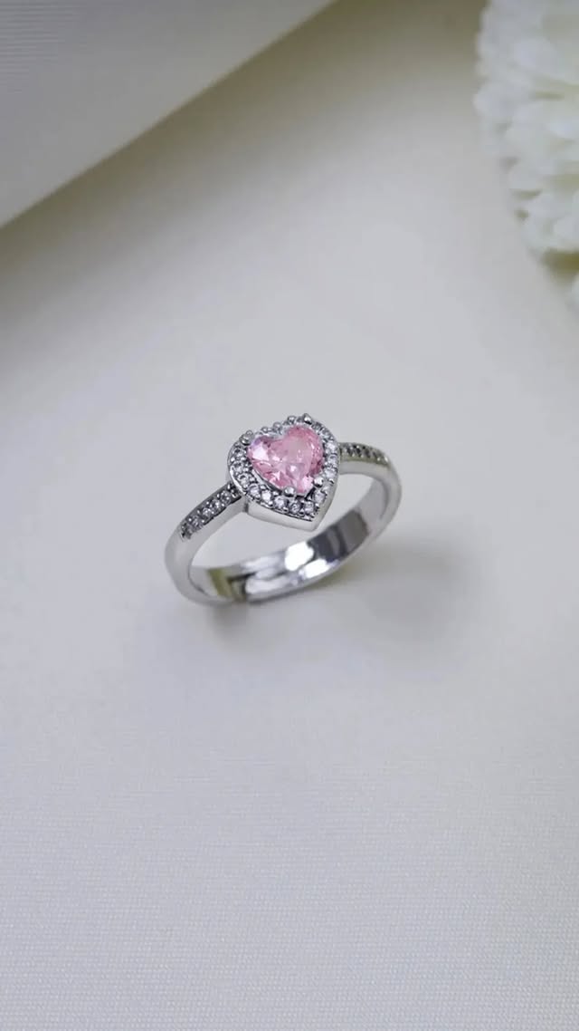 Pembe Kalpli Yüzük